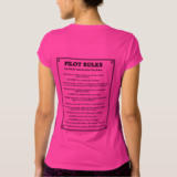 Pilot Rules Woman T-Shirt