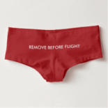 Remove Before Flight Woman Shorts